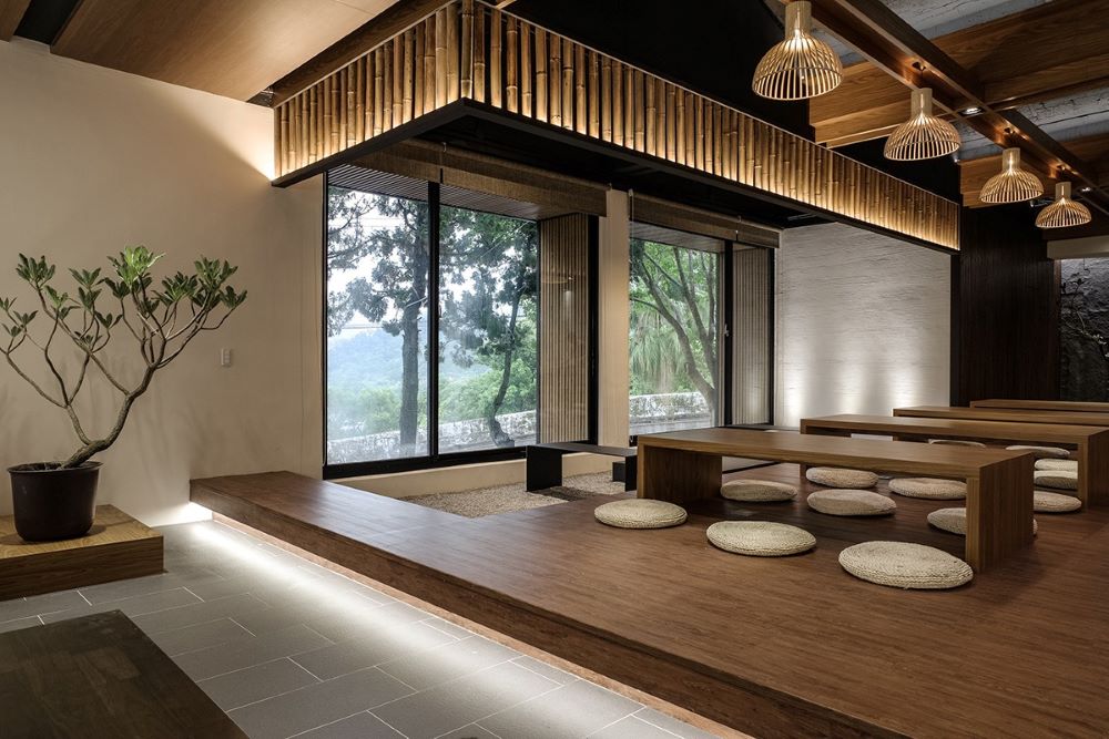 Mẫu thiết kế thi công nội thất nhà hàng phong cách Nhật Bản Mẫu thiết kế thi công nội thất nhà hàng phong cách Nhật Bản