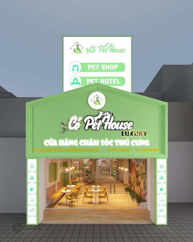 Mẫu thiết kế bảng hiệu pet shop độc đáo Mẫu thiết kế bảng hiệu pet shop độc đáo