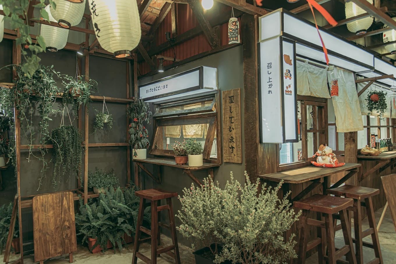 Mẫu thiết kế quán cafe phong cách Nhật Bản 6