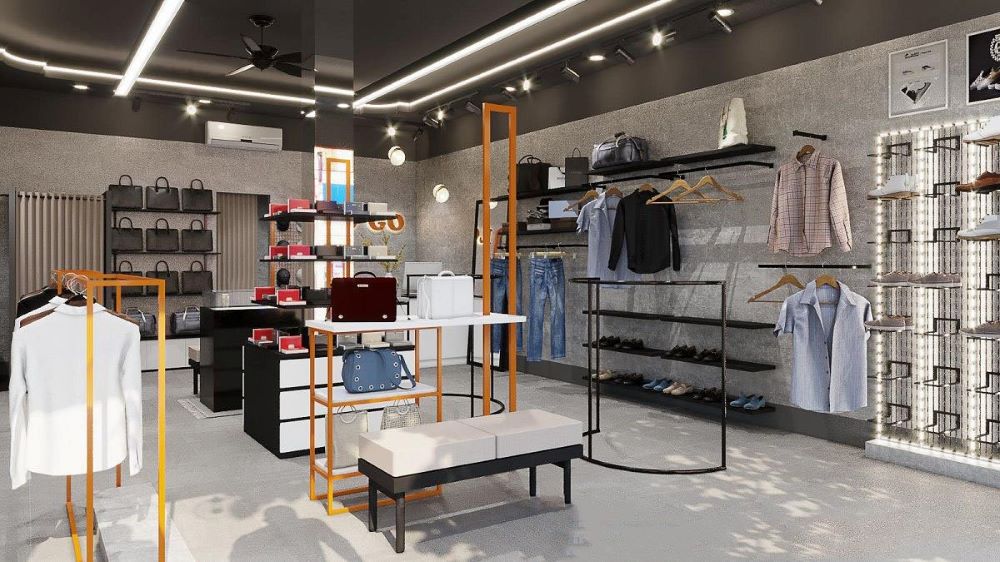 Tham khảo một số mẫu thiết kế shop quần áo đẹp