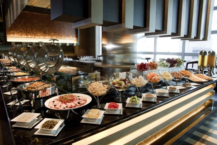 Mẫu thiết kế nhà hàng buffet phong cách luxury - Mẫu 4 Mẫu thiết kế nhà hàng buffet phong cách luxury - Mẫu 4