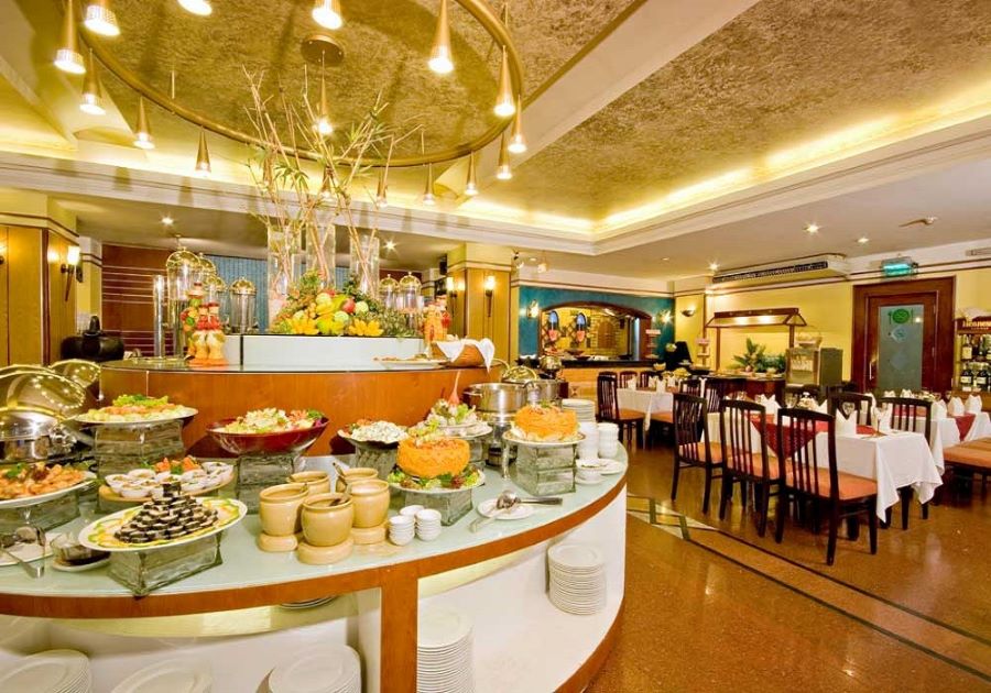 Mẫu thiết kế dành cho nhà hàng buffet bình dân - Mẫu 2 Mẫu thiết kế dành cho nhà hàng buffet bình dân - Mẫu 2