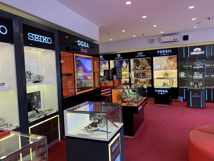 Mẫu thiết kế shop đồng hồ được ưa chuộng nhất năm - Mẫu 10 Mẫu thiết kế shop đồng hồ được ưa chuộng nhất năm - Mẫu 10