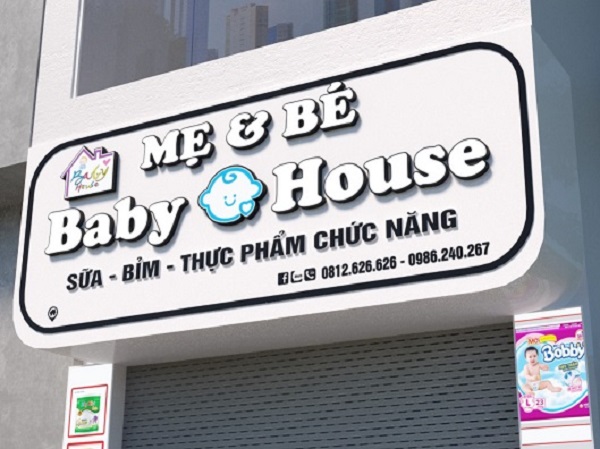 Những yếu tố cần có trên biển hiệu shop quần áo - Mẫu 9