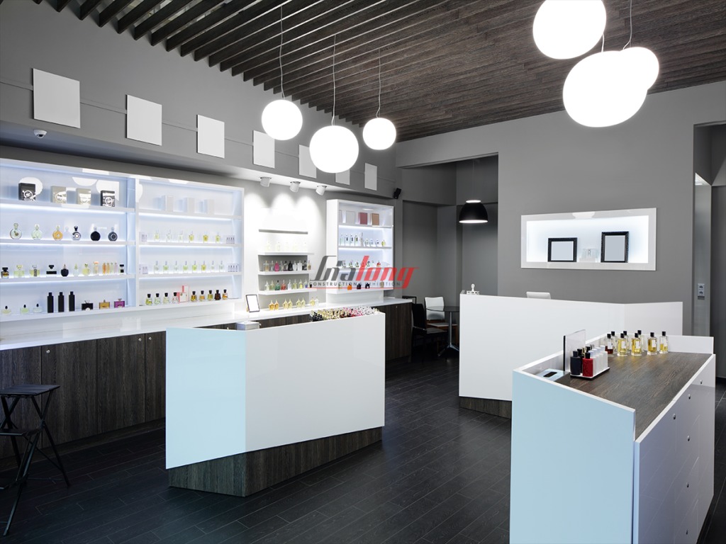Mẫu thiết kế showroom nước hoa Mẫu thiết kế showroom nước hoa