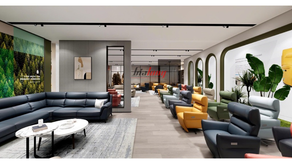 Mẫu thiết kế showroom nội thất Mẫu thiết kế showroom nội thất