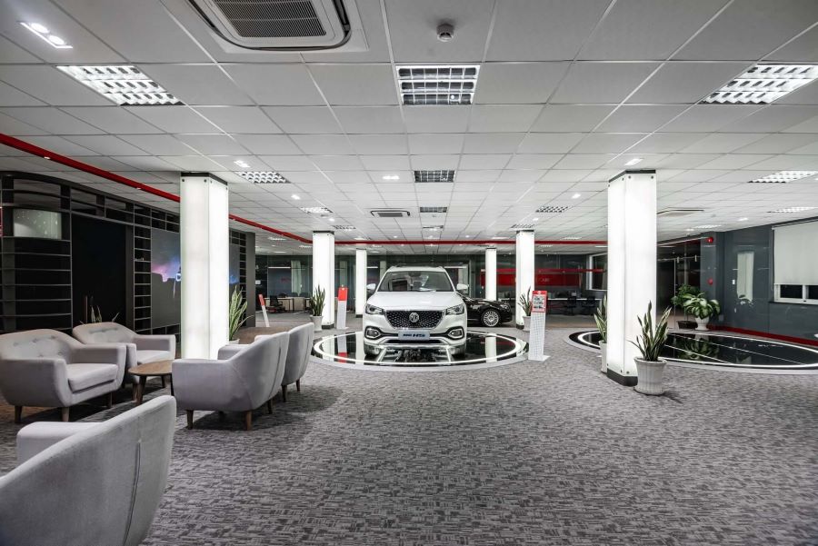 Showroom trưng bày ô tô Showroom trưng bày ô tô