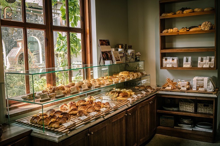 Mẫu thiết kế quán cafe bánh ngọt đẹp - Mẫu 7 Mẫu thiết kế quán cafe bánh ngọt đẹp - Mẫu 7