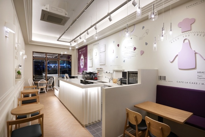 Mẫu thiết kế quán cafe bánh ngọt đẹp - Mẫu 5 Mẫu thiết kế quán cafe bánh ngọt đẹp - Mẫu 5
