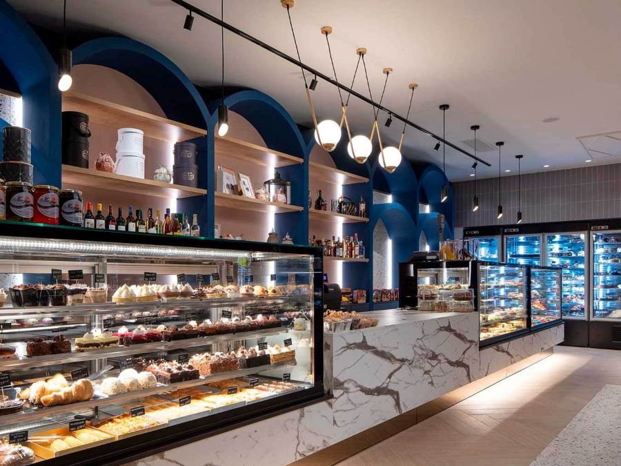 Mẫu thiết kế quán cafe bánh ngọt đẹp - Mẫu 10 Mẫu thiết kế quán cafe bánh ngọt đẹp - Mẫu 10