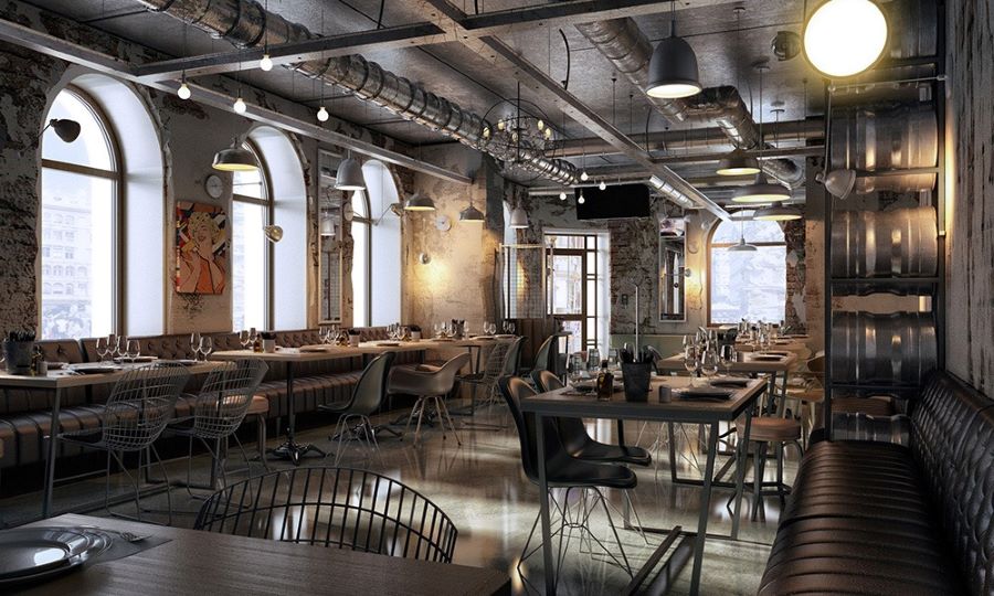 Khám phá mẫu thiết kế quán cafe phong cách industrial Khám phá mẫu thiết kế quán cafe phong cách industrial
