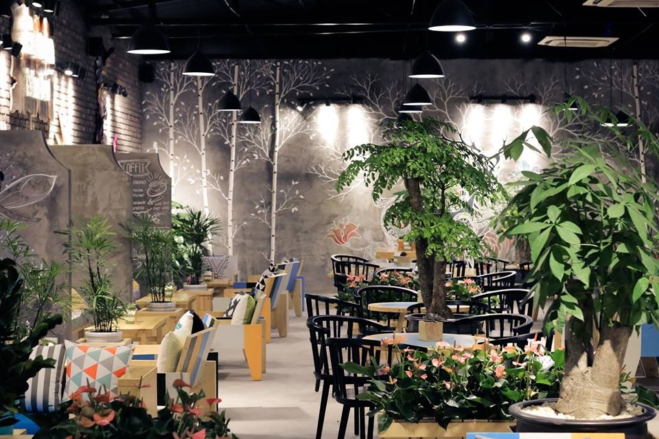 Các bước thiết kế quán cafe cây si Các bước thiết kế quán cafe cây si