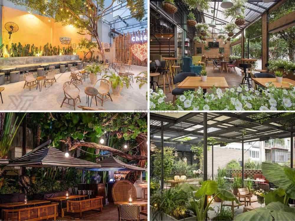 Mẫu thiết kế quán cafe cây si phong cách nhiệt đới do Gia Long tổng hợp Mẫu thiết kế quán cafe cây si phong cách nhiệt đới do Gia Long tổng hợp