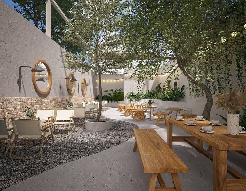 Gia Long sưu tầm mẫu thiết kế quán cafe cây si không gian mở Gia Long sưu tầm mẫu thiết kế quán cafe cây si không gian mở