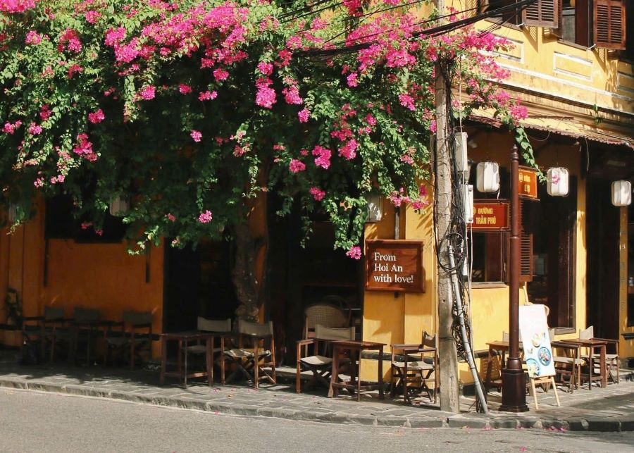 Ý tưởng thiết kế quán cà phê góc phố ở Hội An Ý tưởng thiết kế quán cà phê góc phố ở Hội An