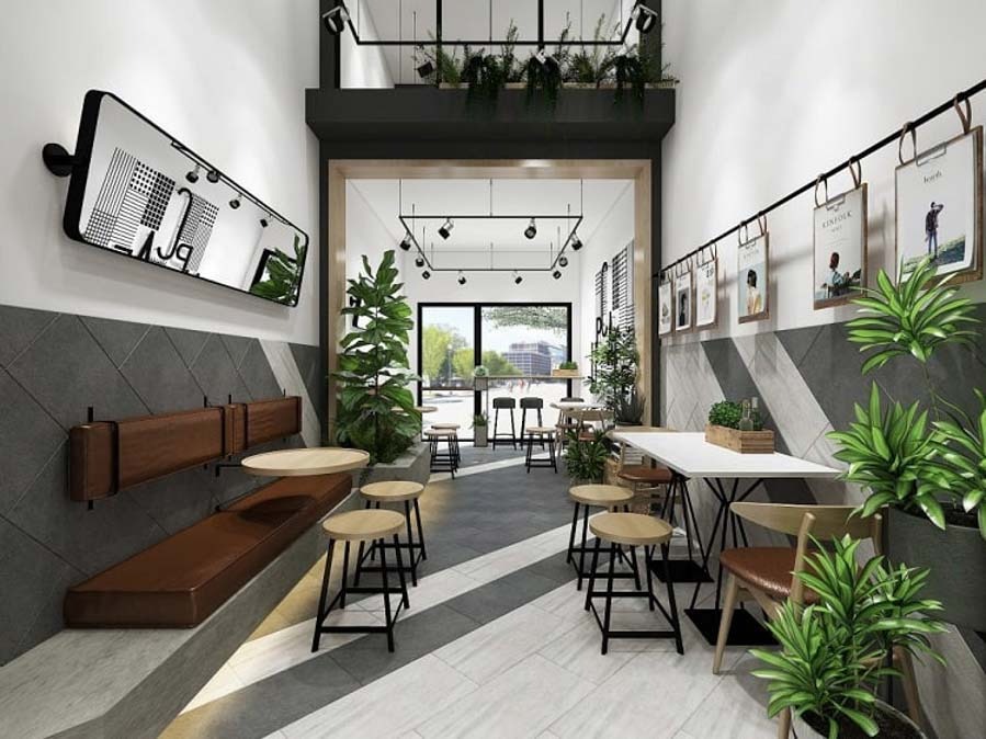 Quán cafe nhà ống có những đặc trưng riêng biệt Quán cafe nhà ống có những đặc trưng riêng biệt