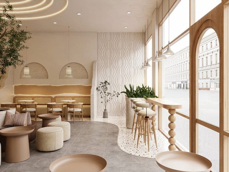 Quán cafe hiện đại phong cách Hàn Quốc tạo không gian trẻ trung, năng động cho khách hàng yêu thích check-in Quán cafe hiện đại phong cách Hàn Quốc tạo không gian trẻ trung, năng động cho khách hàng yêu thích check-in