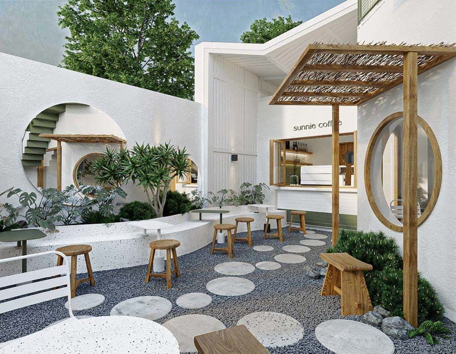 Ý tưởng cho thiết kế quán cafe theo phong cách Hàn Quốc không gian mở Ý tưởng cho thiết kế quán cafe theo phong cách Hàn Quốc không gian mở