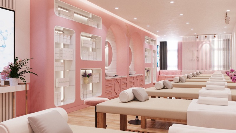 Thiết kế spa phun xăm 4
