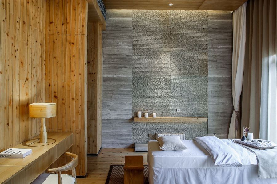 thiết kế spa phong cách mộc 3