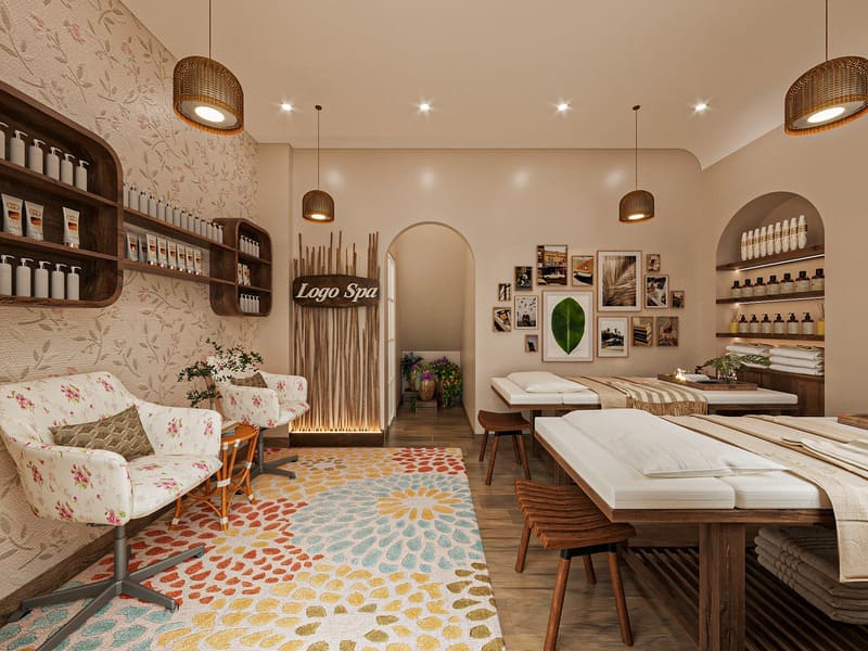 Thiết kế spa phun xăm 2
