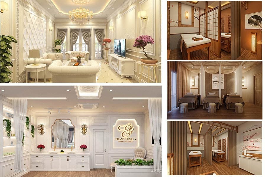 thiết kế spa lớn trên 100m² tại Hà Nội với nội thất cao cấp và phòng sauna hiện đại. thiết kế spa lớn trên 100m² tại Hà Nội với nội thất cao cấp và phòng sauna hiện đại.