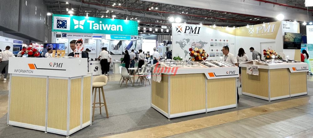 Hình ảnh gian hàng tại triển lãm MTA 2024 do Gia Long thiết kế và thi công Hình ảnh gian hàng tại triển lãm MTA 2024 do Gia Long thiết kế và thi công