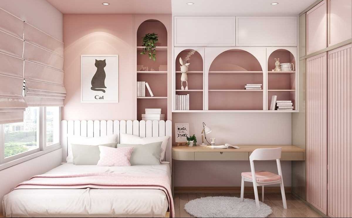 Gia Long tổng hợp mẫu thiết kế nội thất phòng ngủ đẹp Hà Nội cho trẻ em