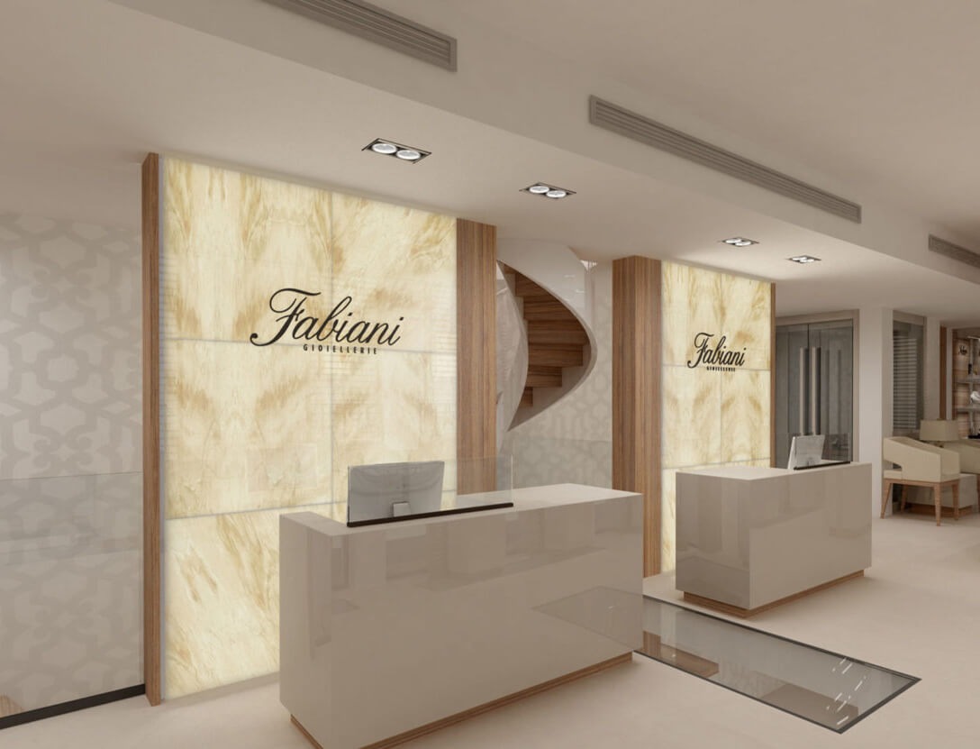 Một số mẫu thiết kế quầy lễ tân spa hiện đại, tối giản do Gia Long tổng hợp 1