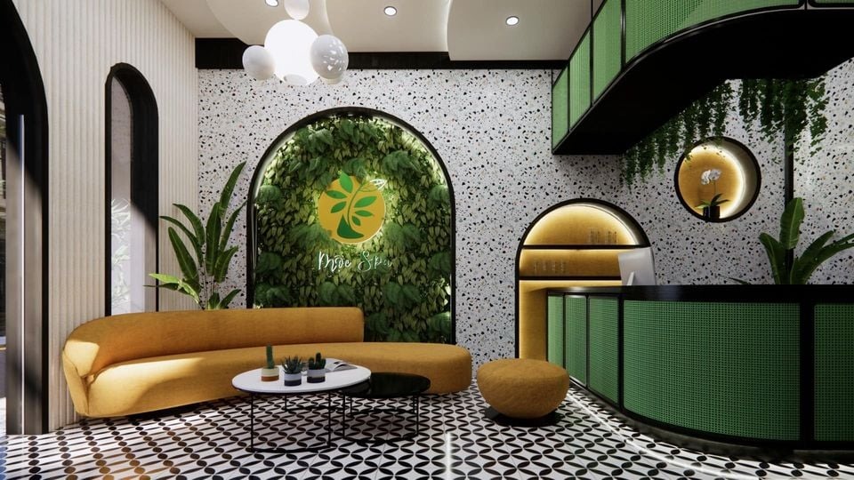 Mẫu thiết kế spa 30m2