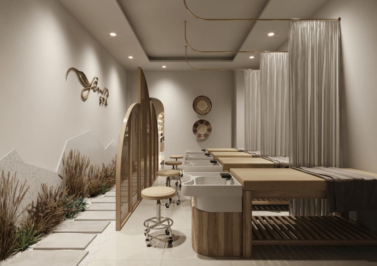 Tham khảo mẫu thiết kế spa hiện đại Tham khảo mẫu thiết kế spa hiện đại