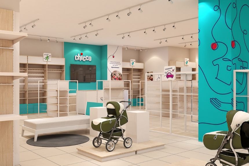 Mẫu shop sữa bỉm phối màu pastel nhẹ nhàng - Mẫu 4 Mẫu shop sữa bỉm phối màu pastel nhẹ nhàng - Mẫu 4