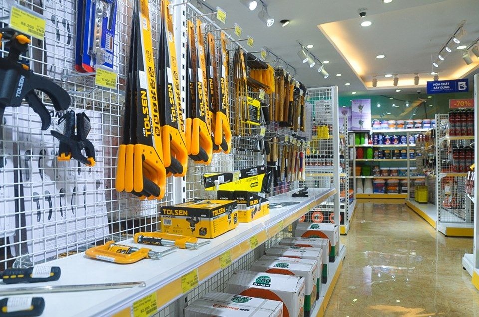 Mẫu thiết kế cửa hàng điện nước tích nhỏ - Mẫu 1
