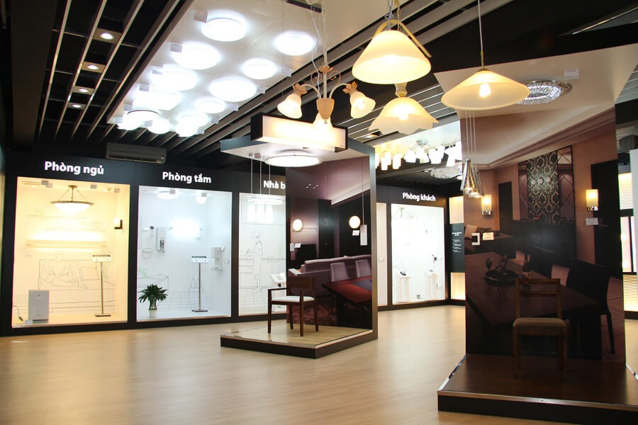 Mẫu thiết kế showroom điện nước cao cấp - Mẫu 1