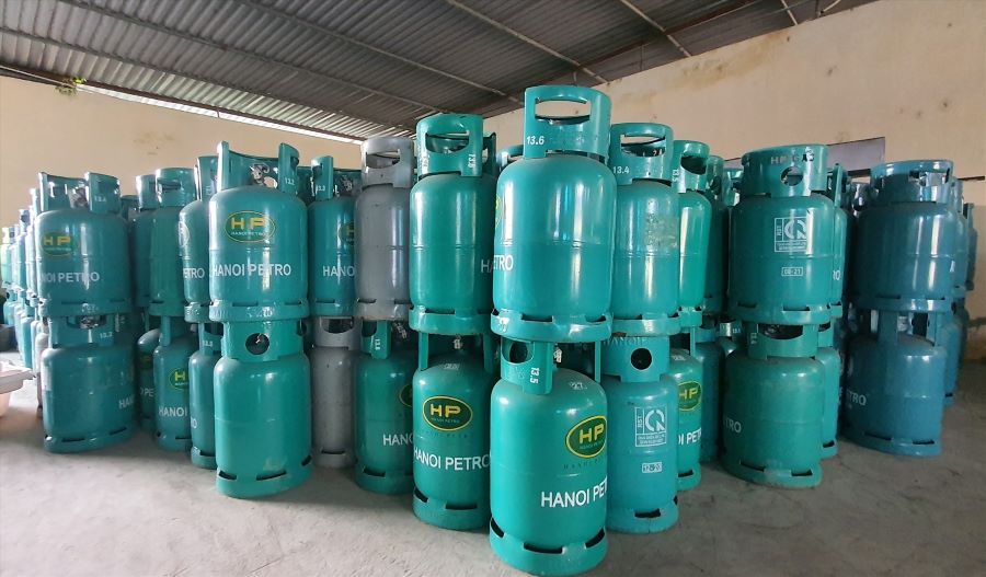 Khu vực bảo quản bình gas cần được thiết kế tách biệt hoàn toàn so với khu vực giao nhận
