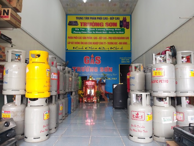 Mẫu thiết kế cửa hàng gas truyền thống tại nhà - Mẫu 3