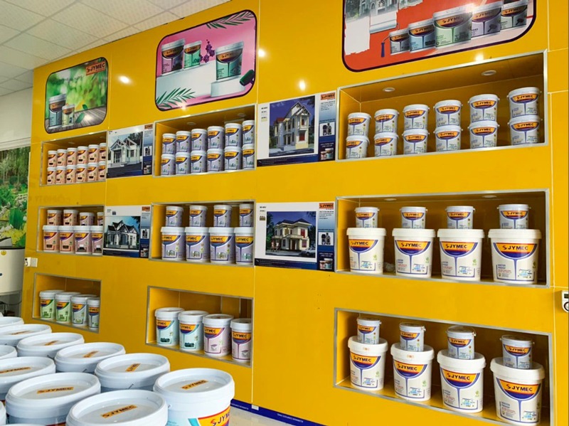 Mẫu showroom sơn cao cấp - Mẫu 6 Mẫu showroom sơn cao cấp - Mẫu 6