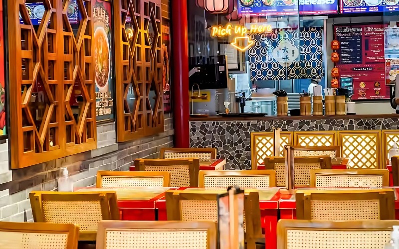 Thiết kế cửa hàng thức ăn nhanh nhỏ dưới 20m² - Mẫu 4 Thiết kế cửa hàng thức ăn nhanh nhỏ dưới 20m² - Mẫu 4