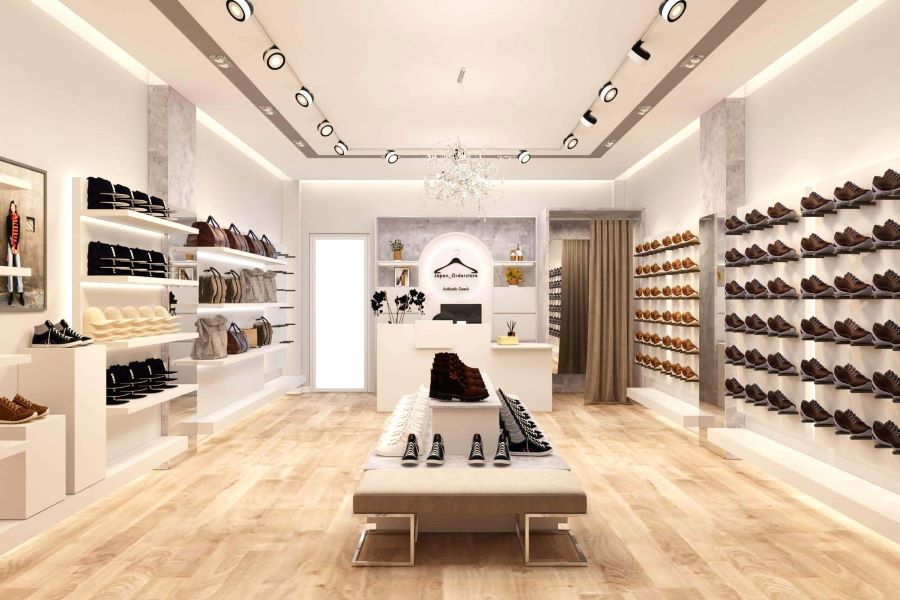 Thiết kế shop phụ kiện thời trang phong cách hiện đại - Mẫu 3