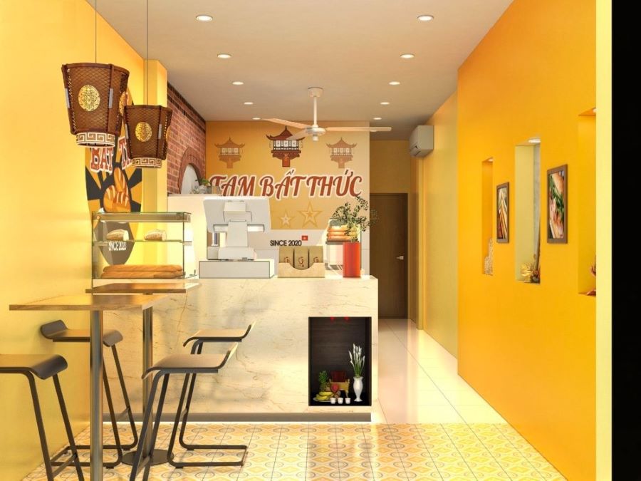 Mẫu thiết kế bánh mì takeaway tiện lợi Mẫu thiết kế bánh mì takeaway tiện lợi
