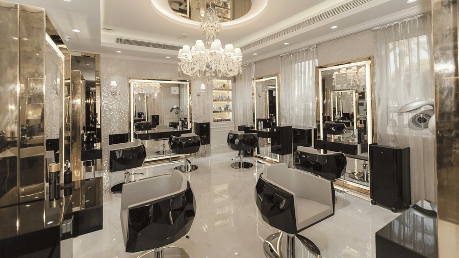 Mẫu thiết kế tiệm makeup sang trọng, cao cấp Mẫu thiết kế tiệm makeup sang trọng, cao cấp