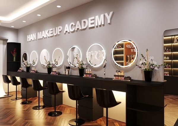 Gia Long giới thiệu mẫu thiết kế tiệm makeup 1
