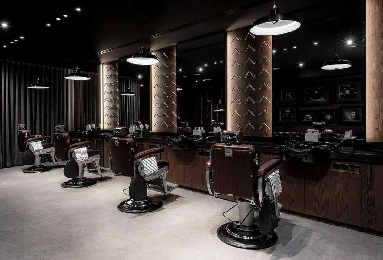 Một số mẫu thiết kế barber shop theo phong cách đường phố 3