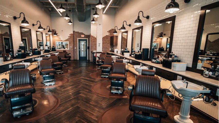 Một số mẫu thiết kế barber shop theo phong cách đường phố 1