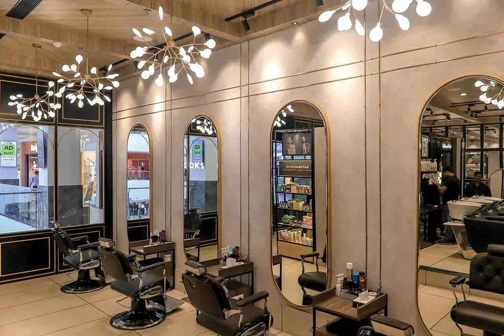 Một số mẫu thiết kế barber shop theo phong cách hiện đại 2
