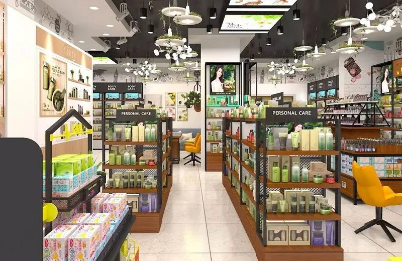 Mẫu thiết kế cửa hàng văn phòng phẩm sáng tạo