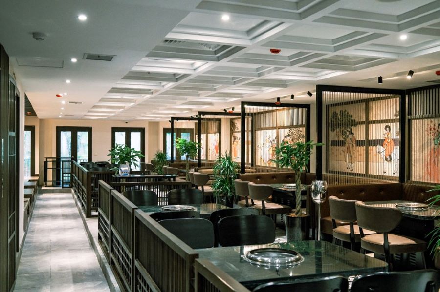 Mẫu thiết kế nhà hàng Hàn Quốc đẹp và ấn tượng 12