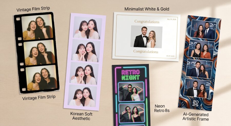 Template photobooth hot nhất 2026