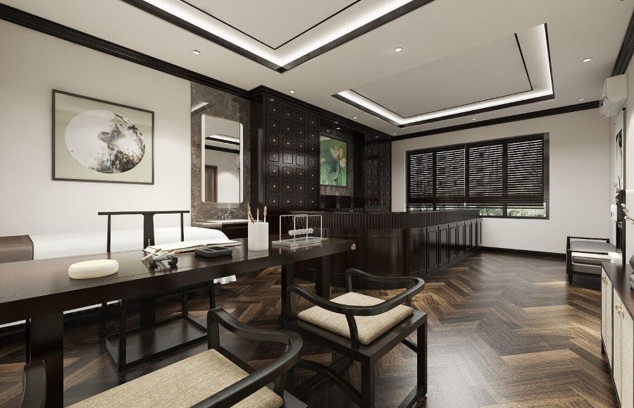 Phong cách Đông Dương kết hợp nét sang trọng Pháp với bản sắc Á Đông