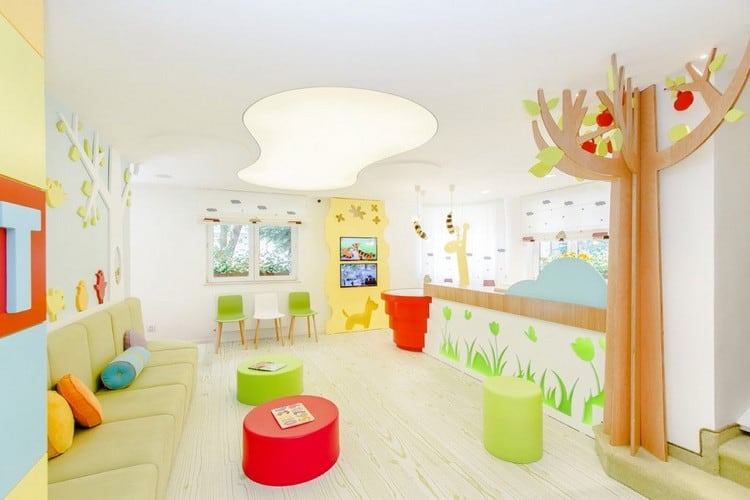 Khu vực vui chơi nhỏ cho bé